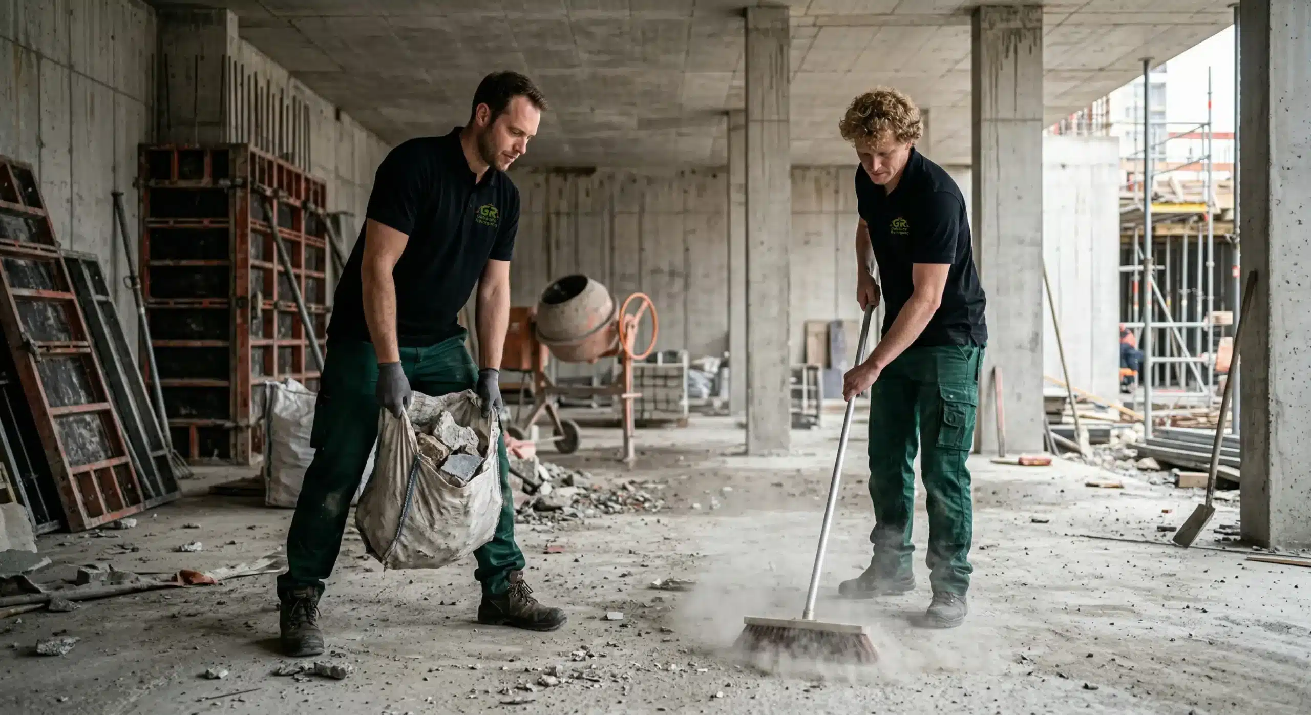 Professionelle Baustellenreinigung für Neubau, Umbau, Sanierung und gewerbliche Bauprojekte