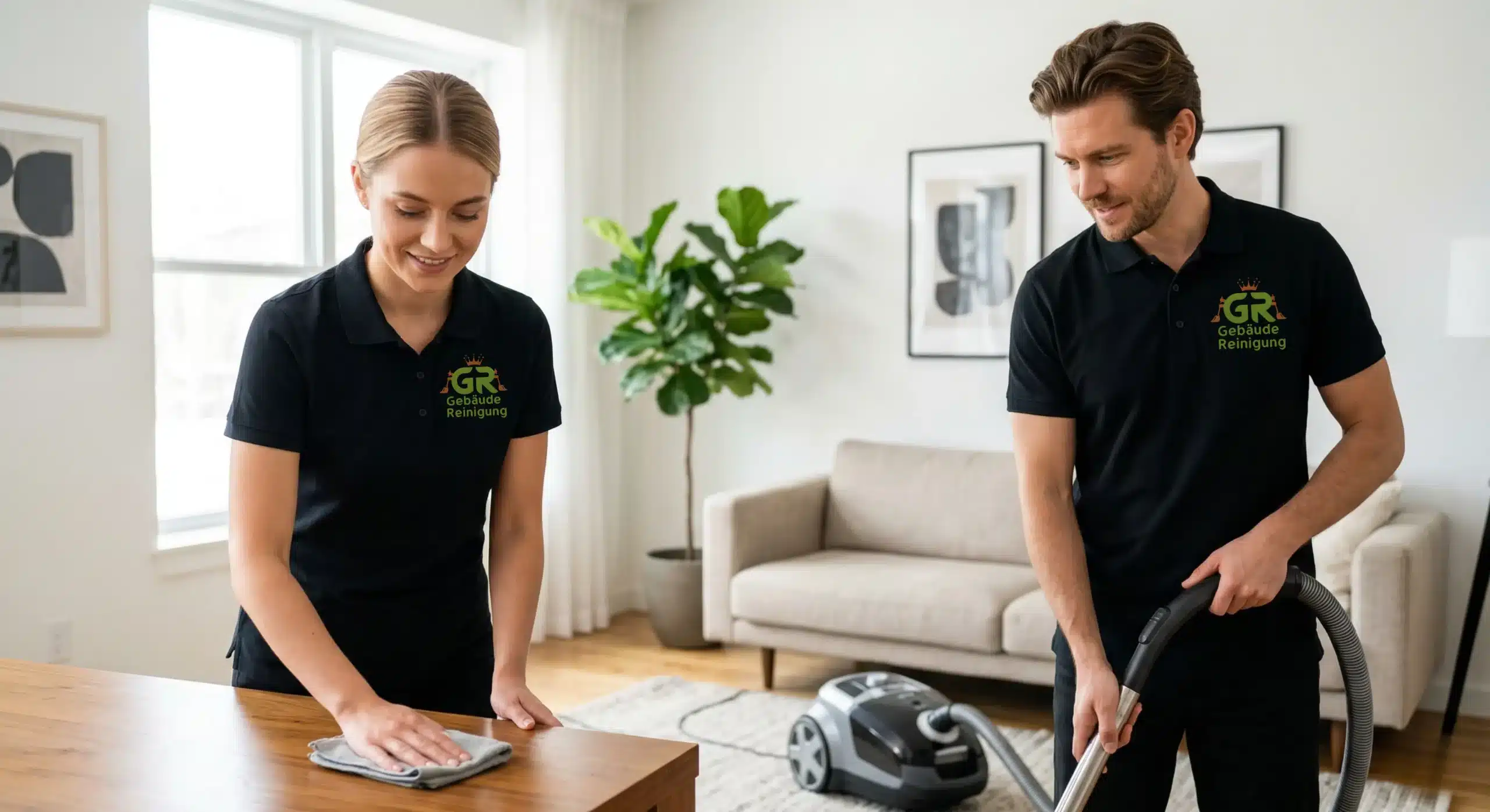 Professionelle Wohnungs- und Hausreinigung für private Haushalte, Wohnräume, Küchen, Bäder und gepflegte Zuhause-Bereiche